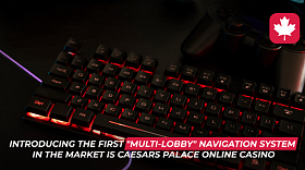 Introducing the first "multi-lobby" navigation system in the market is Caesars Palace Online Casino