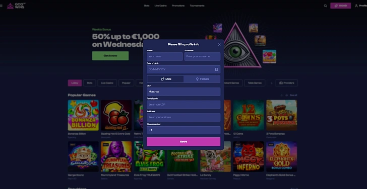 Screenshot 20Bet