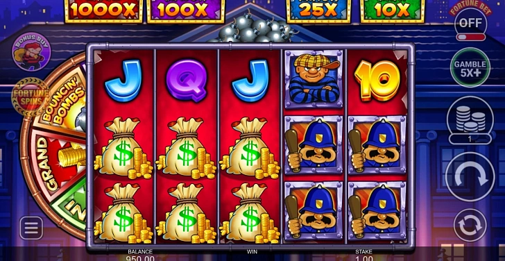 Bonus game: free spins, retriggers and bonus-round rules.