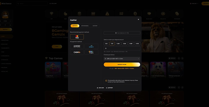 Screenshot 20Bet