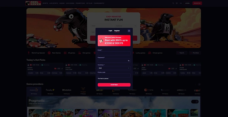 Screenshot 20Bet