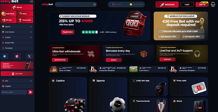 Screenshot 20Bet