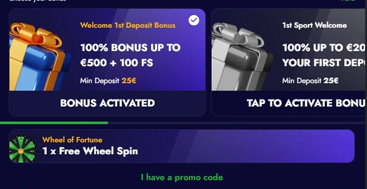 Screenshot 20Bet