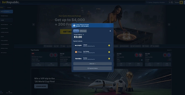 Screenshot 20Bet