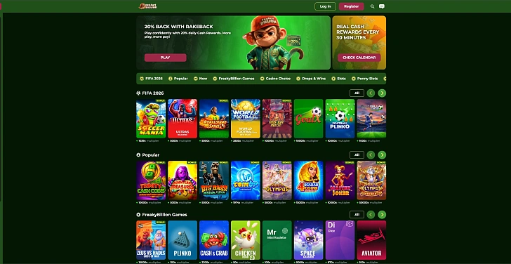 Screenshot 20Bet