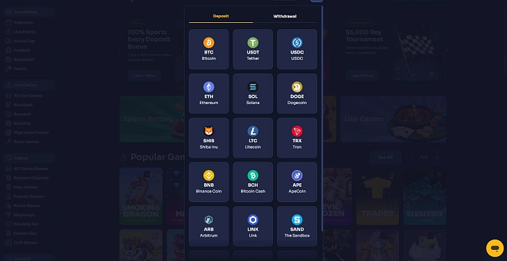 Screenshot 20Bet