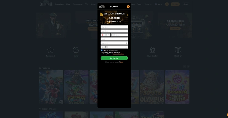 Screenshot 20Bet
