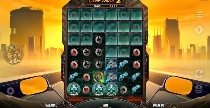 Gameplay process: wins, multipliers and cascade behaviour.