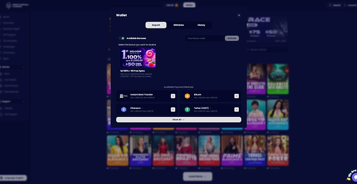 Screenshot 20Bet