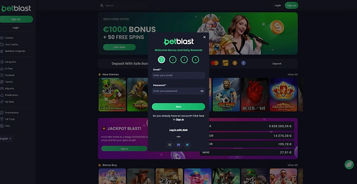 Screenshot 20Bet