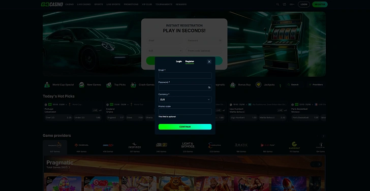 Screenshot 20Bet