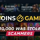 Casino coins.game: How They Scammed a Player for $30,000!