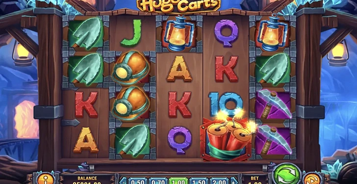 Gameplay process: wins, multipliers and cascade behaviour.