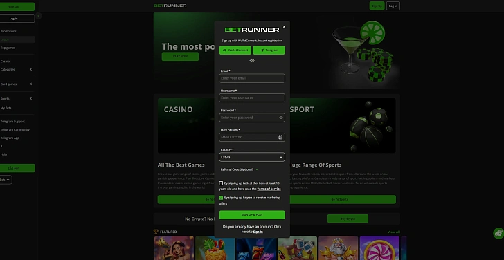 Screenshot 20Bet