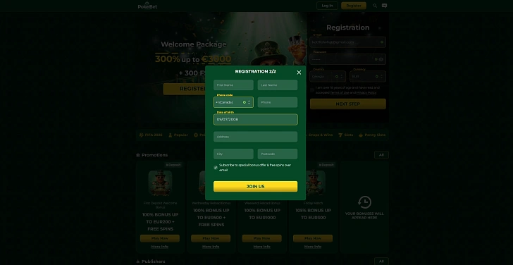 Screenshot 20Bet