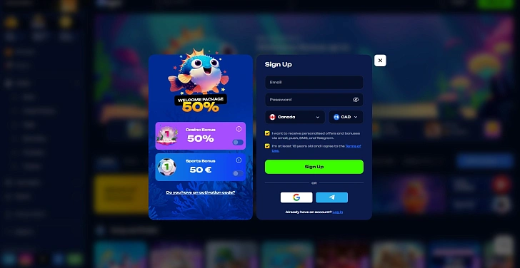 Screenshot 20Bet
