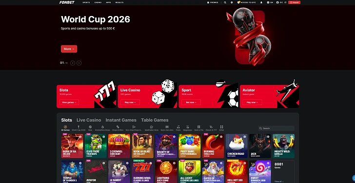 Screenshot 20Bet