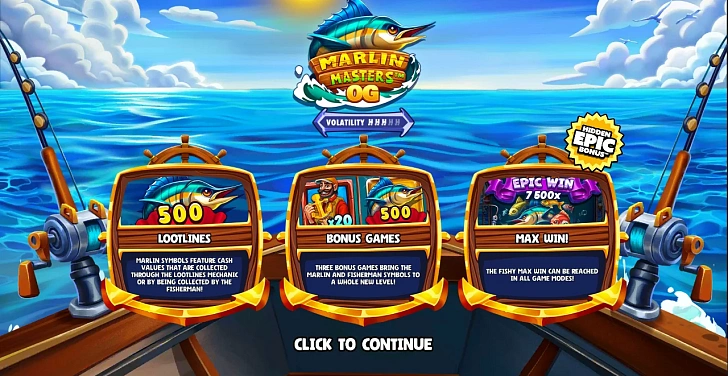 Base game: layout, bet controls and balance display.