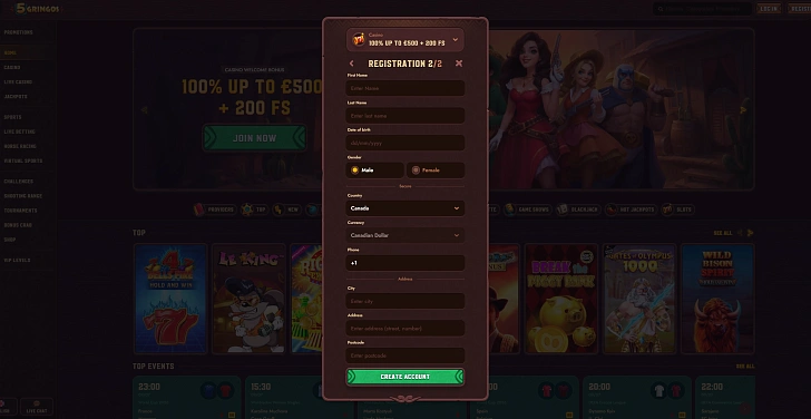 Screenshot 20Bet