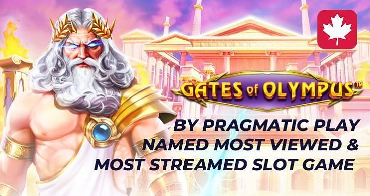 Gates of Olympus TM by Pragmatic Play, named Most Viewed & Most Streamed Slot Game