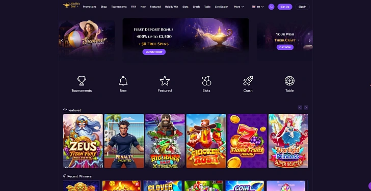 Screenshot 20Bet