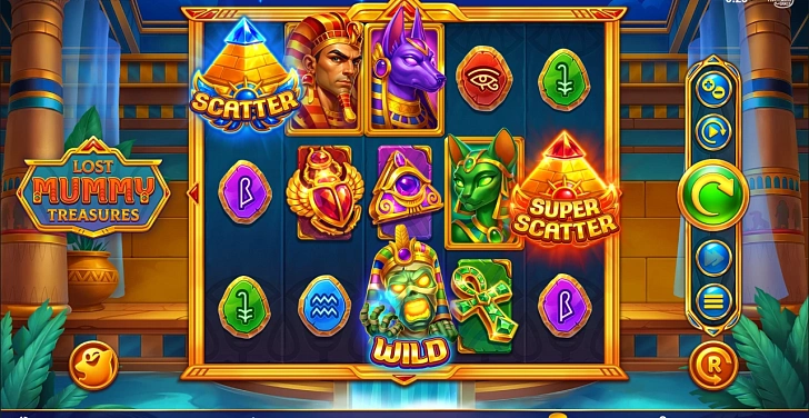 Gameplay process: wins, multipliers and cascade behaviour.
