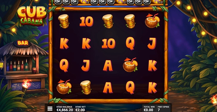 Bonus game: free spins, retriggers and bonus-round rules.