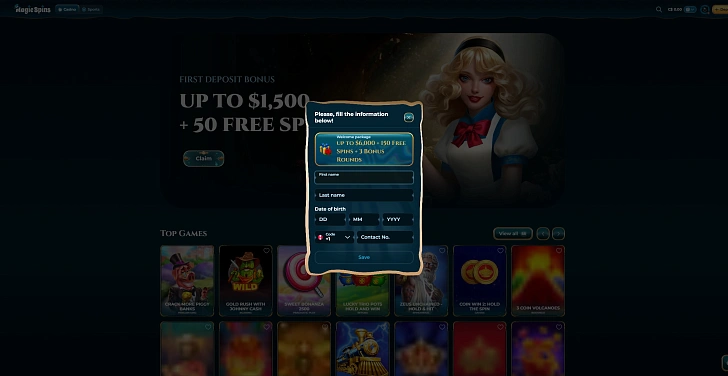 Screenshot 20Bet