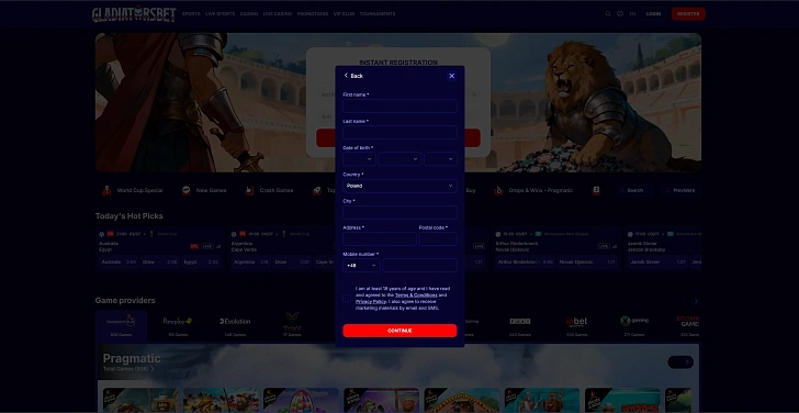Screenshot 20Bet