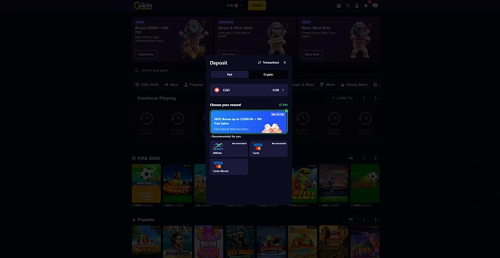 Screenshot 20Bet