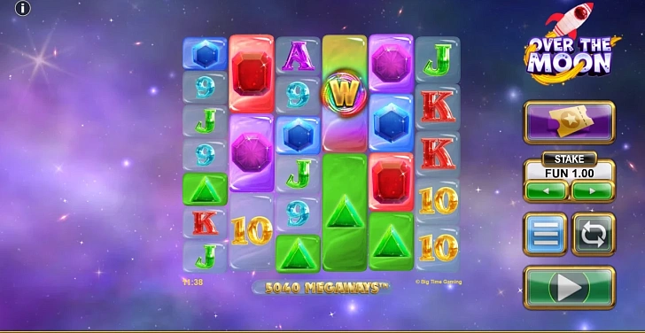 Gameplay process: wins, multipliers and cascade behaviour.