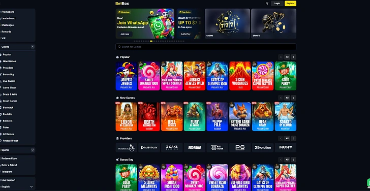 Screenshot 20Bet