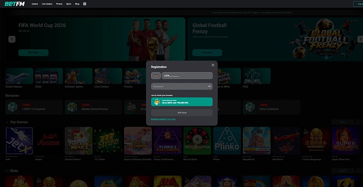 Screenshot 20Bet