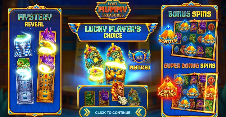 Base game: layout, bet controls and balance display.