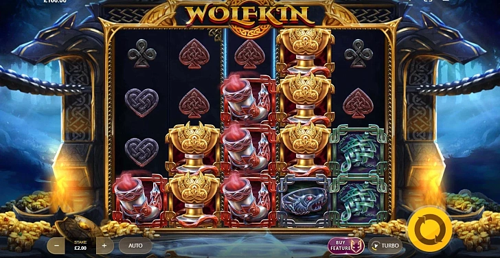 Gameplay process: wins, multipliers and cascade behaviour.