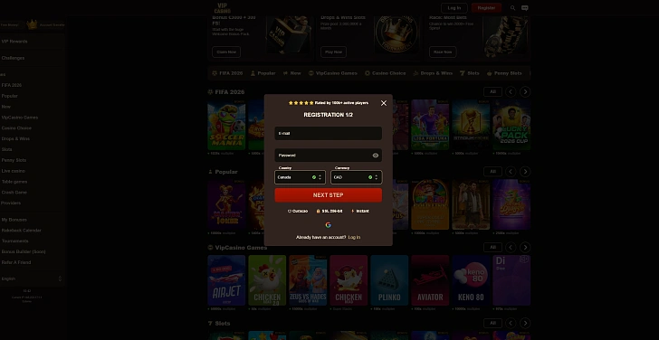 Screenshot 20Bet