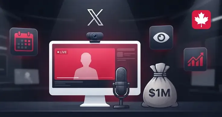 X Launches Live Studio in Push to Compete With Twitch and Kick