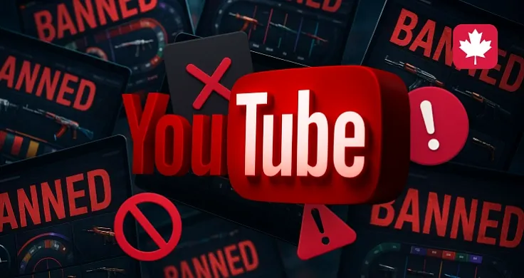 YouTube tightens rules: from November 17, a complete ban on advertising gambling with skins and NFTs will be introduced