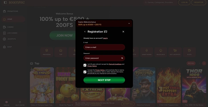 Screenshot 20Bet