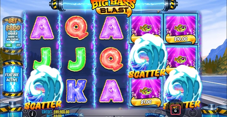 Bonus game: free spins, retriggers and bonus-round rules.