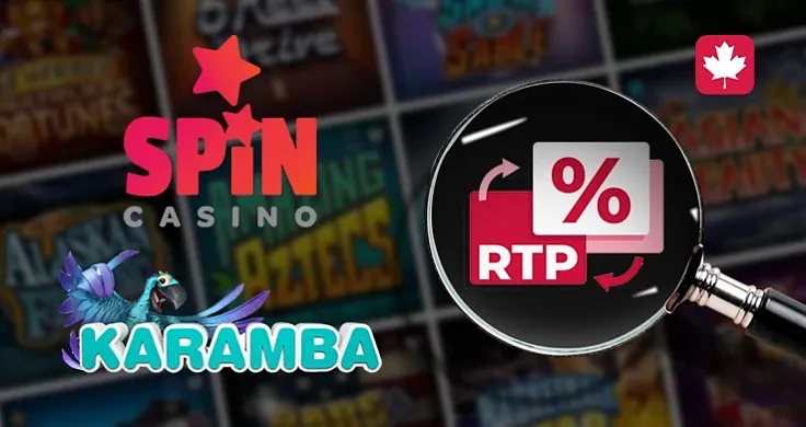 Checking the RTP of a casino ranked by CasinosInCanada for the week 07/24/2023-07/31/2023