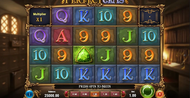 Gameplay process: wins, multipliers and cascade behaviour.
