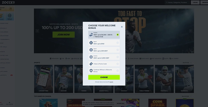 Screenshot 20Bet