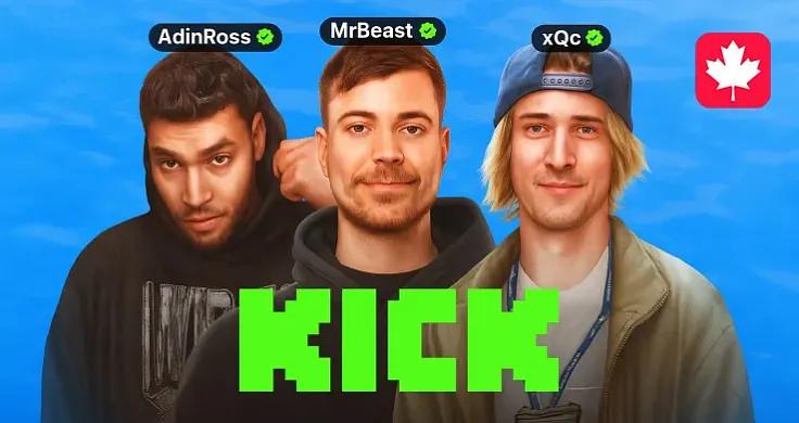 MrBeast, Adin Ross and xQc set a record by raising $12 million on Kick in 17 hours