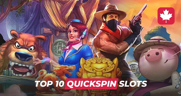 TOP 10 slots from Quickspin: Legends of the reels and the magic of winnings