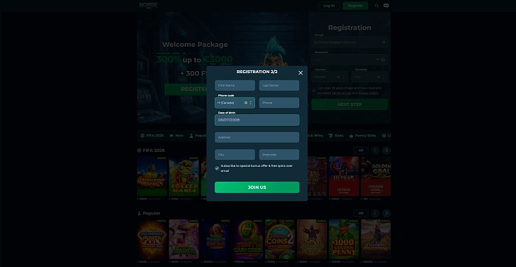 Screenshot 20Bet