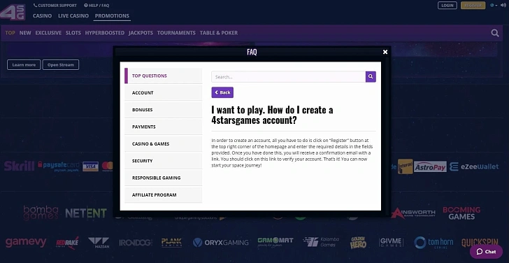 Screenshot 20Bet